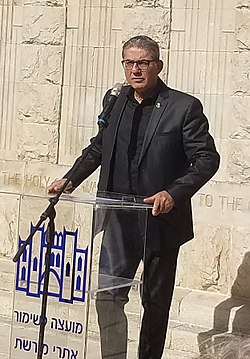 מאיר תורג'מן. בטקס ציון 100 שנה לכיבוש ירושלים (1917)