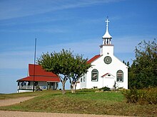 Beaumont historic site, Fort Folly Point, New Brunswick may have been the site of Shepody Outpost. Memramcook 2.jpg