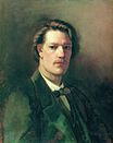 Porträtt av konstnären M. I. Peskov, (1863) - Statens ryska museum