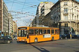 Trolleybus van Milaan