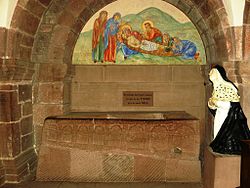 Sarcophage d'Adalric, duc d'Alsace et père de Sainte Odile