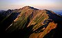 Monte Aino desde el Monte Kita 1995-7-30.jpg