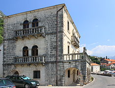 Museum in Perast, Montenegro. Exterior.