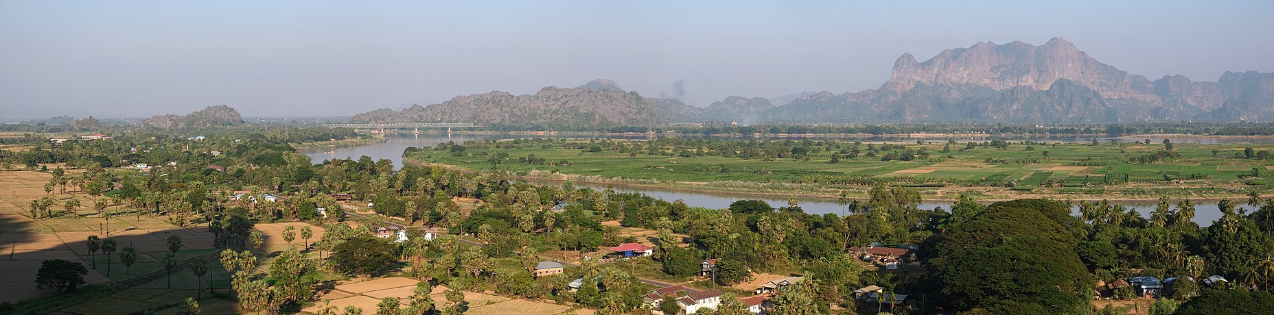 Salween River in Hpa-An