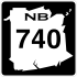 Route 740 shield