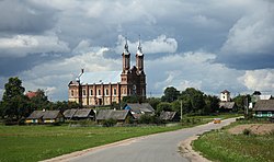 Nacza rejon werenowski wjazd - Nacha, Voranava District, Belarus.jpg