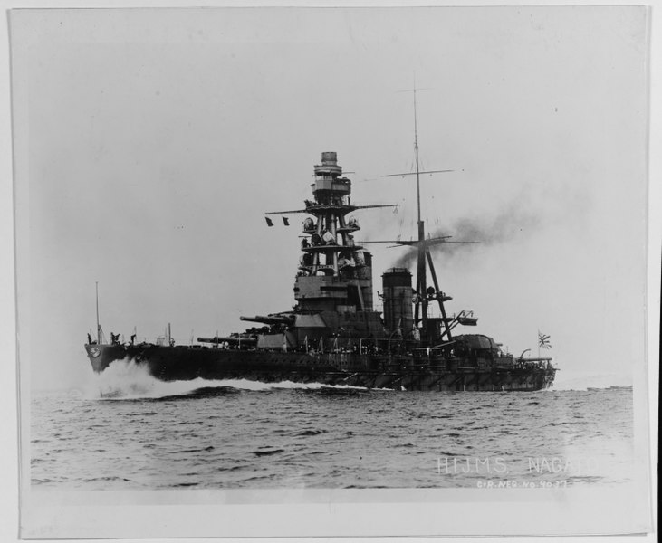 File:Nagato (ship, 1920) - NH 2716.tiff