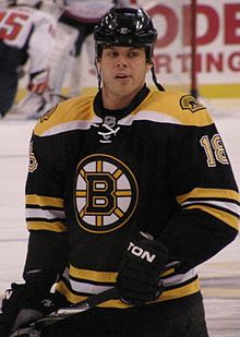 Nathan Horton com o Boston Bruins