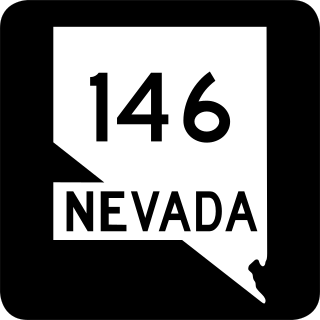 <span class="mw-page-title-main">Nevada State Route 146</span> Highway in Nevada