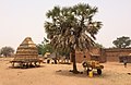 Niger, Guesselbodi (7), scène de village.jpg