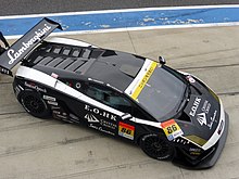 JLOC's #86 Lamborghini Gallardo GT3 in 2014. No.86 CRYSTALCROCO Lamborghini GT3 at 2014 SUPER GT SUZUKA TEST (3).JPG