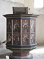 English: Interieur of the church in Nohra, Wipper, Thuringia, Germany