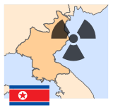 North Korea and weapons of mass destruction North Korea nuclear.svg