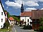 The church village Oberailsfeld, a district of the municipality of Ahorntal.