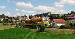 Egy Regio-Shuttle Grafenwiesen közelében