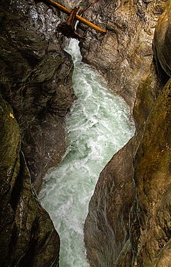 Within the Breitachklamm