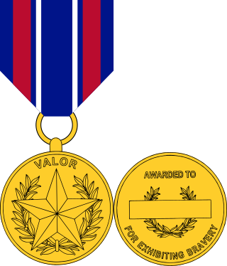 <span class="mw-page-title-main">Secretary of Defense Medal for Valor</span> Award