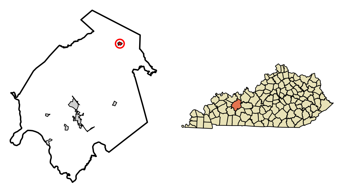 Ohio County Ky Map File:ohio County Kentucky Incorporated And Unincorporated Areas Fordsville  Highlighted 2128270.Svg - Wikipedia