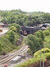 The north end of Olive Mount chord during reconstruction in July 2008