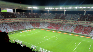 BMO Field in Toronto, Canada hosted the first leg