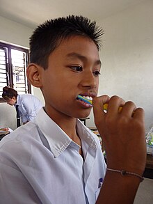 Oral Health Promotion in Nepal - teaching children Oral Health Promotion in Nepal - teaching children.jpg