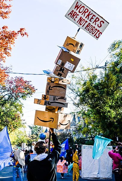 File:Organize Amazon Workers contingent in Peoplehood Parade, Philadelphia, PA-004.jpg