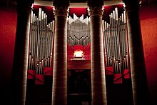 Orgelprospekt der Winterhalterorgel in St. Ludwig, Darmstadt