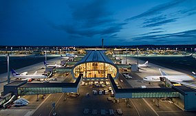 Oslo Airport terminal night view.jpg