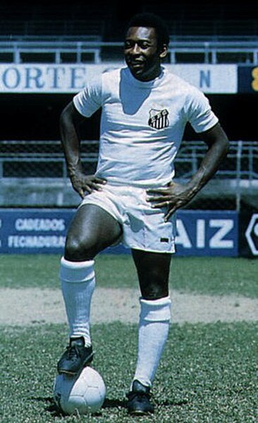 Pelé played for the New York Cosmos from 1975 to 1977