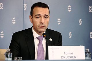 <span class="mw-page-title-main">Tomáš Drucker</span> Slovak politician