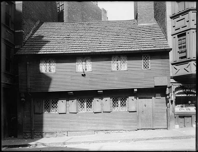 File:Paul Revere House, 19 North Square, Boston, Mass. - DPLA - 90c9279251aec3df8544eebfe7f5bb6d.jpg