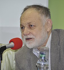 Pavel Šremer na besedě STUŽ v roce 2011