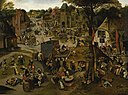 Pieter Brueghel the younger (1564-1565-1637-1638) - Village Festival in Honour of Saint Hubert and Saint Anthony - 1192 - Fitzwilliam Museum.jpg