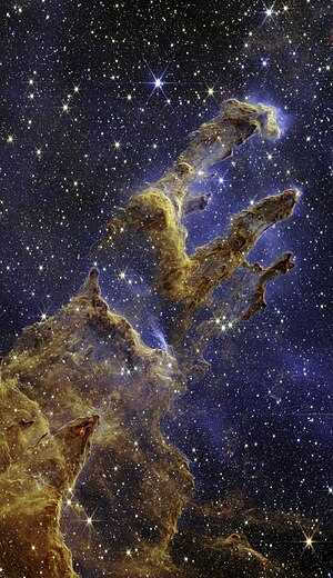 A Revisit of an iconic image reveals that the pillars in which stars form are in fact fingers.