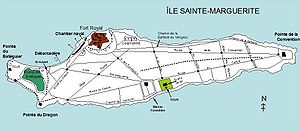 Plan de l'île