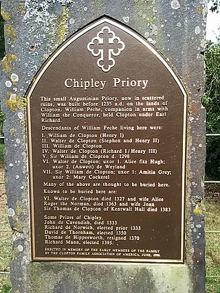 <span class="mw-page-title-main">Chipley Priory</span>