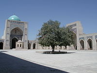 The Po-i-Kalyan Mosque in Bukhara Po-i-Kalan Mosque.jpg
