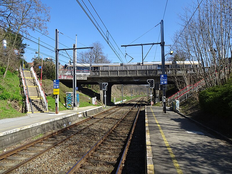 File:Pont et tram Saint-Job - 29 mars 2019.jpg