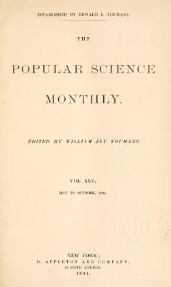 Popular Science Monthly Volume 45.djvu