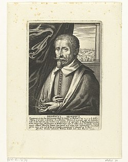 Portret van Hendrik Hondius Henricus Hondius (titel op object), RP-P-BI-4234.jpg