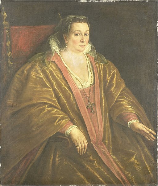 File:Portret van een vrouw, waarschijnlijk Morosina Morosini, echtgenote van Marino Grimani, doge van Venetië, SK-A-3006.jpg