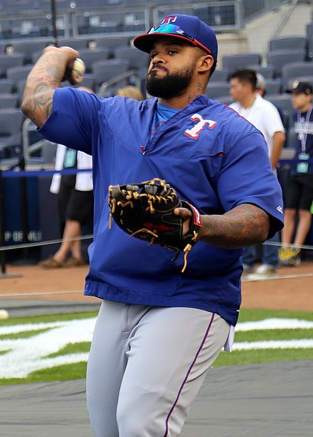 Prince Fielder with the Rangers on May 24, 2015