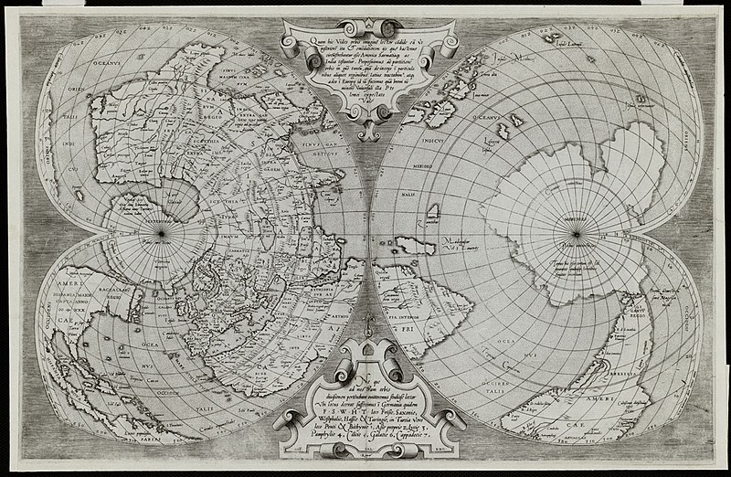 File:Quam hic vides orbis imagine(m) lector ca(n)dide ea(m) ut posteriore(m) ita ^ eme(n)datiorem ijs que(...) - Norman B. Leventhal Map Center at the BPL.jpg