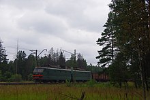 ВЛ10КУ-619 в районе Соколово Московской области