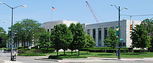 Rackham Education Memorial Building in Detroit's Cultural Center Historic District RackhamBuildingDetroit2010.jpg