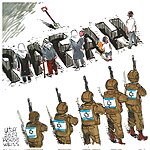 חיילי צה"ל מוצאים להורג פלסטינים ברפיח
