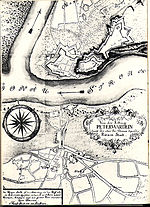 Plano de la ciudad de 1745.