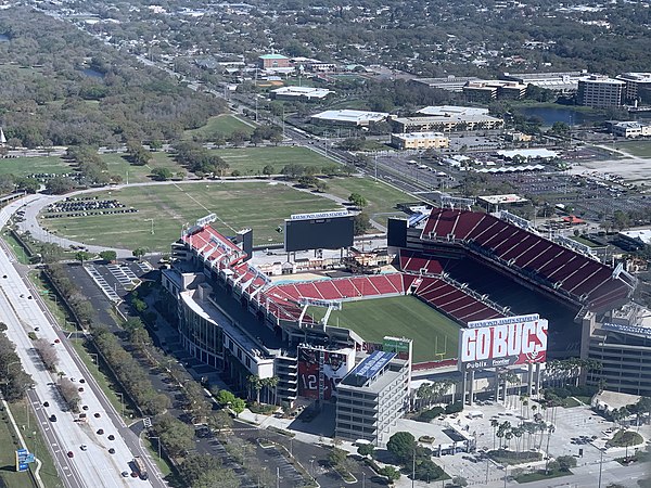 Raymond James Stadium in 2021