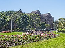 The building as viewed from Hyde Park Registrar-General's building (Land Titles Office).jpg