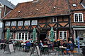 Mittelalterliches Fachwerkhaus in Ribe